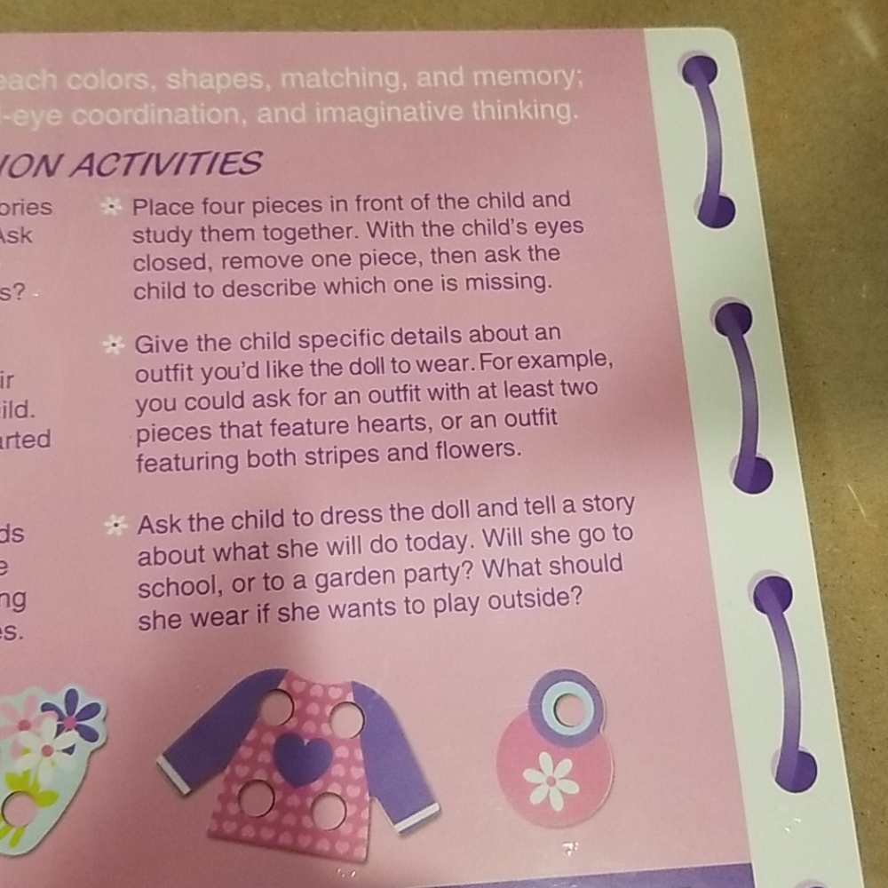 Nwt! Melissa  & Doug My first lacing doll - Picture 4 of 4